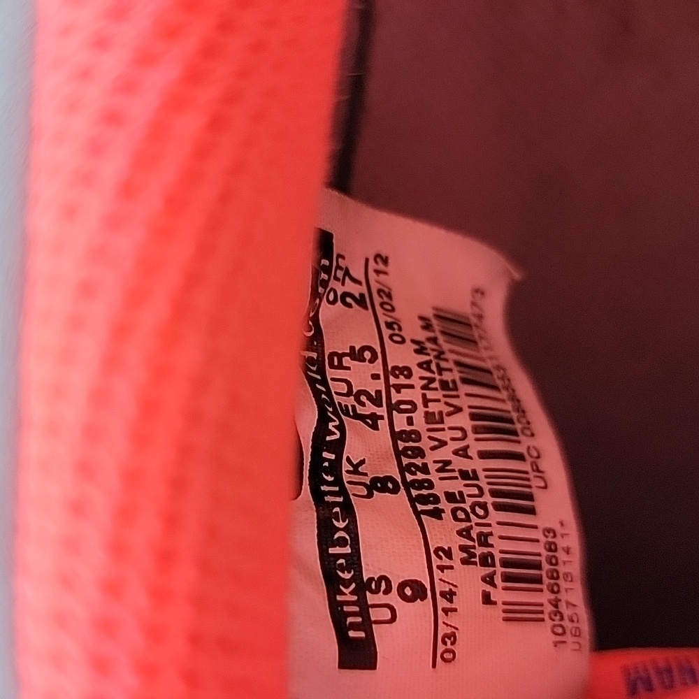 Nike Air Force 1 Low Grey, Royal Blue, Hot Pink March 2012 - Picture 7 of 7